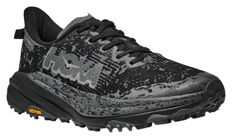Hoka One One Speedgoat 4 GTX Gore-Tex Athletic Running Shoes Black Men 10.5M US Hoka One One Running & Jogging Black Fitness & Running Shoes  main image 4