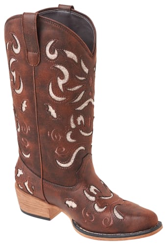 Natural Reflections Kane Western Boots for Ladies
