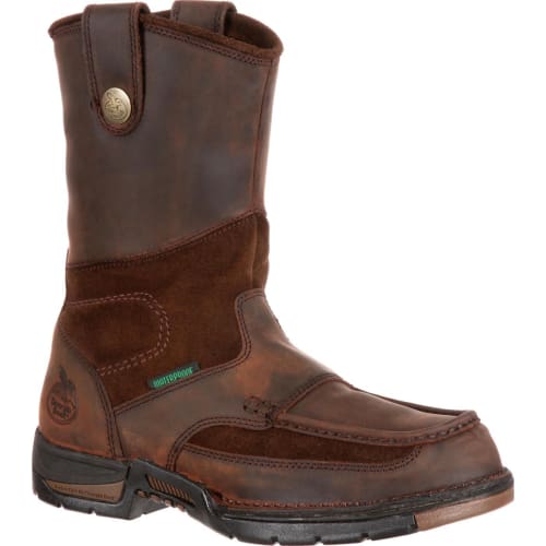EVER BOOTS Men\'s Wellington Steel Toe Waterproof Size 13M In Dark Brown Wolverine Men main image 3