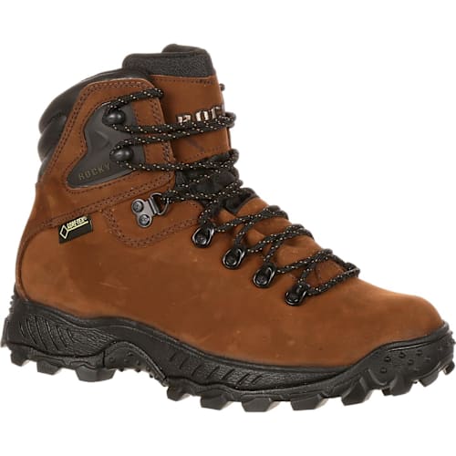 Rocky Gore-Tex Brown Hunting Hiking Combat Boots  Leather Size 8.5M Durable Rocky brown leather Gore-Tex work boots. Size 8 1/2  main image 4