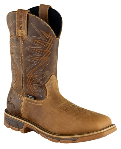 Irish Setter Marshall Waterproof Western Work Boots for Men