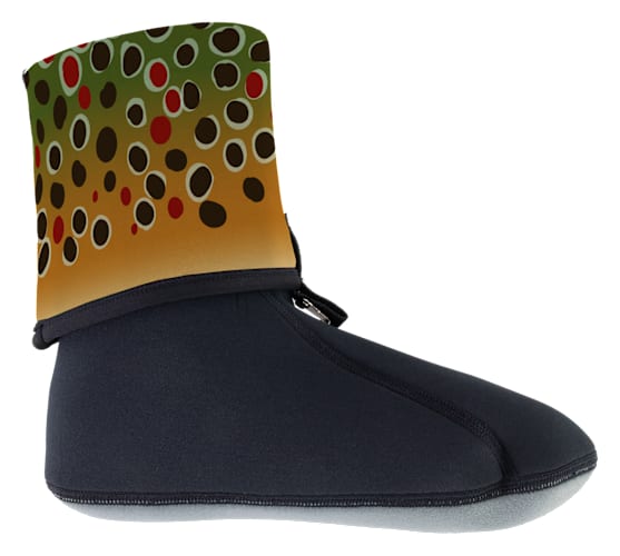 Cheeky Outdoor Neoprene Fish-Pattern Wading Socks for Men | Bass