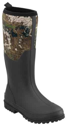 RedHead Camo Utility Waterproof Rubber Boots for Men - Brown