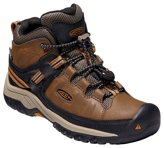 KEEN Targhee Mid Waterproof Hiking Boots for Kids