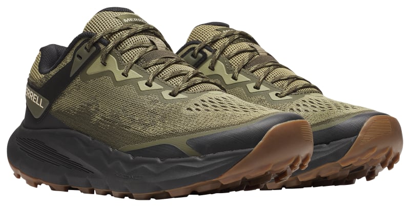 Merrell Nova 4 Athletic Hiking Shoes for Men - Drab - 8.5M  display picture 1