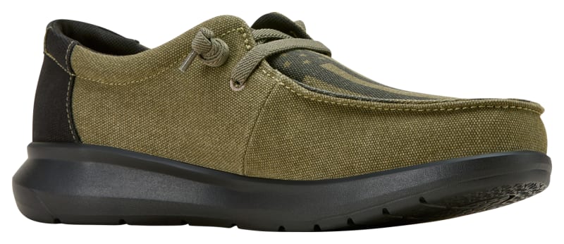 Ariat Hilo Slip-On Shoes for Men - Brown Bomber - 9M | Cabela display picture 2