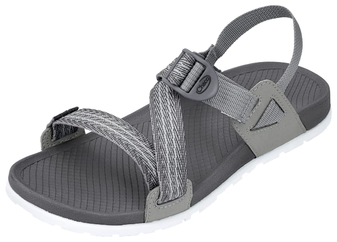 Chaco Lowdown Sandals for Ladies - Grey/White - 10M | Bass  display picture 1