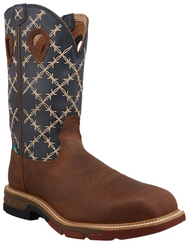 Twisted X - Barbed Wire Waterproof Alloy Toe Western Work Boots - Brand new! Twisted X® Men main image 4