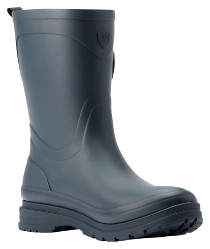 (取寄) アリアット レディース ケルマーシュ ブーツ - ウィメンズ Ariat women Kelmarsh Boot - Women's Navy Ariat Kelmarsh Mid Rubber Boots for Ladies | Bass Pro Shops