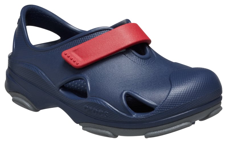 Crocs All-Terrain Fisherman Sandals for Toddlers Navy/Pepper