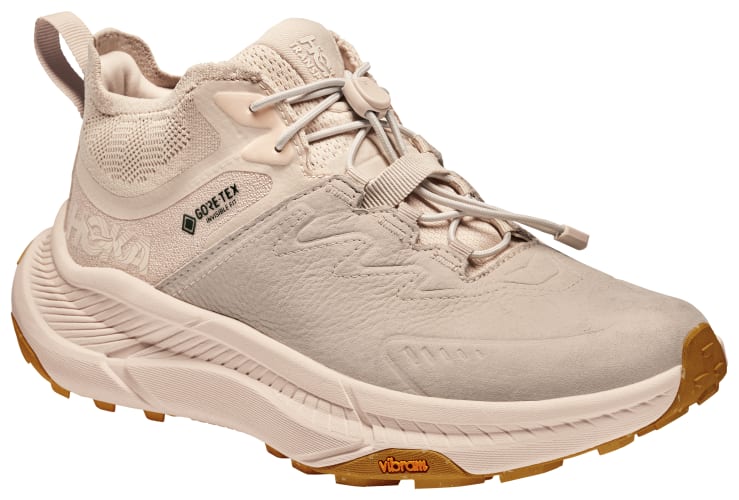 ポッカ HOKA Transport Chukka GTX Hiking Shoes for Ladies - Oat Milk