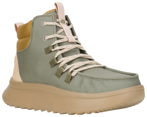 ベトジャン HEYDUDE Wendy Peak Apres Coated Twill Casual Shoes for