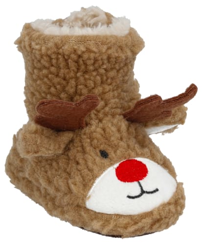 Outdoor Kids Reindeer Booties for Babies