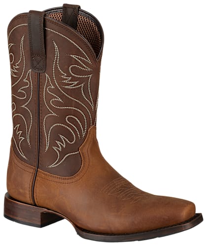 RedHead Ranch Ridgedale Cutter-Toe Western Boots for Men