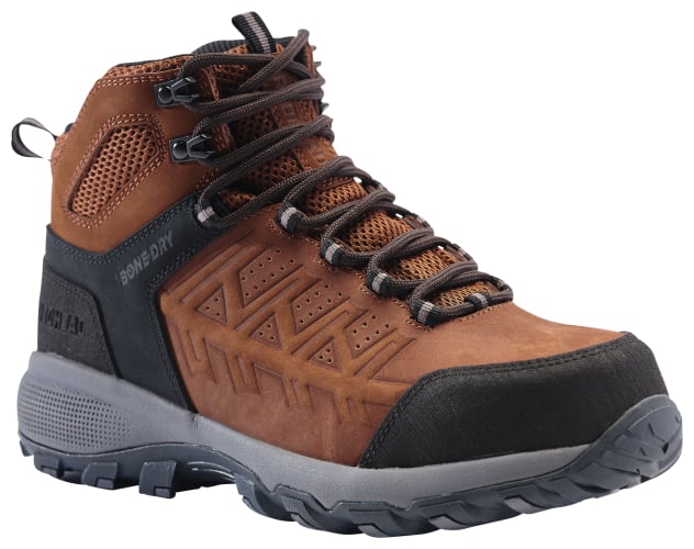 Red Head Men\'s Brown Hiking Overland Mid Waterproof Boots Shoes Men\'s Size 13 W RedHead Overland Mid Brown Leather Waterproof Hiking Boots  main image 3