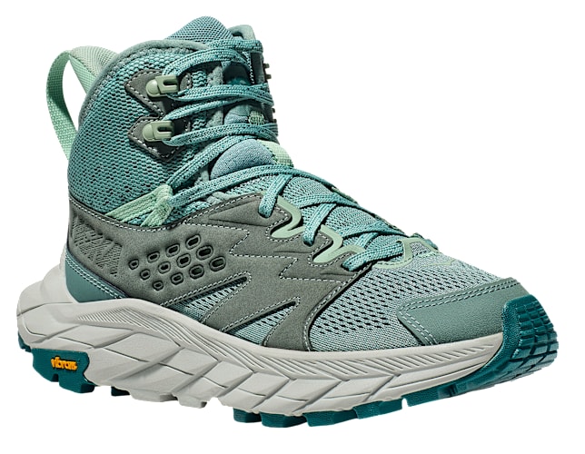 HOKA Anacapa Breeze Mid Hiking Boots for Ladies - Trellis/Mist