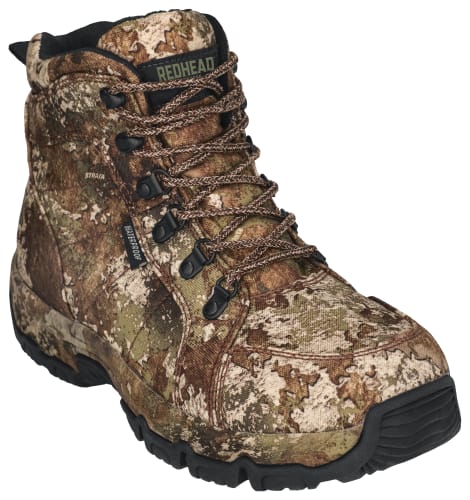 RedHead Men\'s Brown and Camouflage Combat Boots All Weather Size 10M. New With B RedHead Expedition Ultra BONE-DRY Insulated Waterproof  main image 4