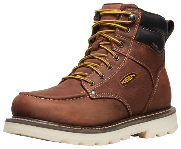 KEEN Utility Cincinnati Waterproof Work Boots with 90° Heel for