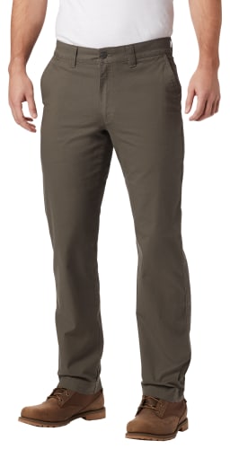 Columbia Men's Bucktail Pant - Outdoor UPF 50 Water Repellent Hiking Pants In Flax/Right Edge