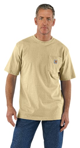 Carhartt Loose-Fit Heavyweight Short-Sleeve Pocket T-Shirt for Men