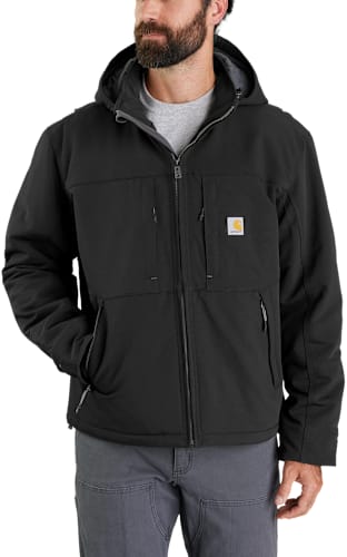 Carhartt Super Dux Mock Neck Rain ジャケット Super Dux™ Relaxed Fit Lightweight Mock-Neck Jacket - 1 Warm