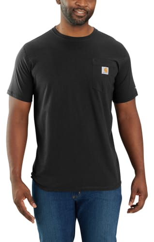 Carhartt Force Relaxed-Fit Midweight Short-Sleeve Pocket T-Shirt