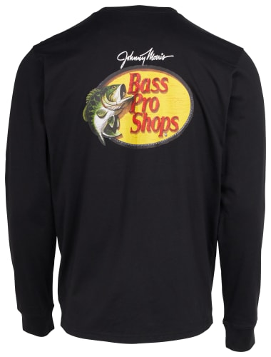 Bass Pro Shops Woodcut Logo Long-Sleeve T-Shirt for Men Bass Pro