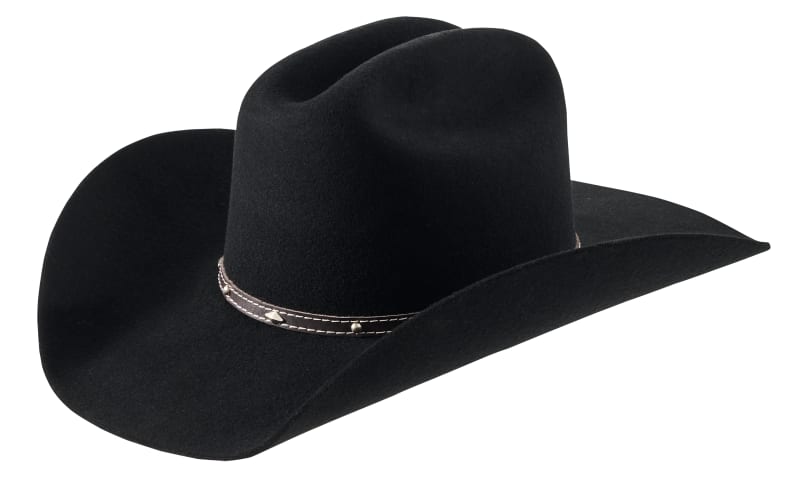 American Hat Makers Wool Felt Western Hat - Black - 6.75  display picture 1