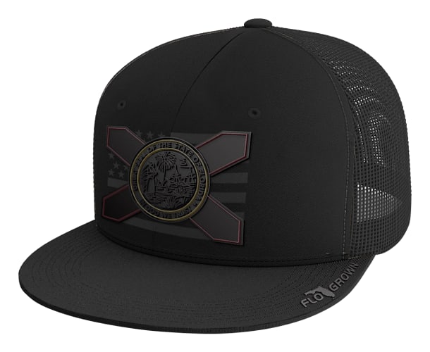 FloGrown Fine Lines Flag Mesh-Back Cap
