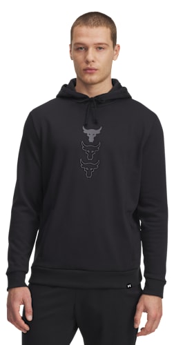 Under Armour Project Rock Rival Fleece Long-Sleeve Hoodie for Men