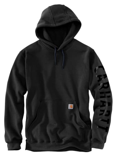 Carhartt Rain Defender Loose-Fit Midweight Logo Long-Sleeve Graphic Hoodie