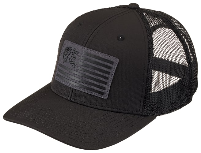 Bass Pro Shops Logo Flag Mesh-Back Snapback Cap