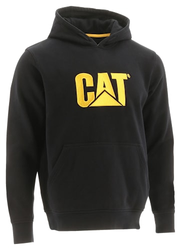 CAT Workwear Trademark Hooded Sweatshirt For Men - Yellow/Black