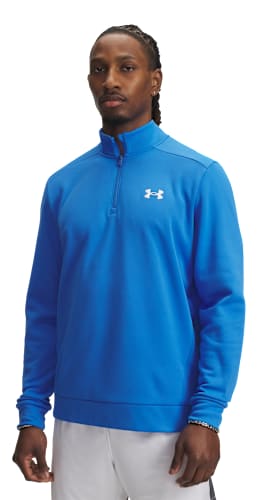 Under Armour Fleece Quarter-Zip Long-Sleeve Pullover for Men