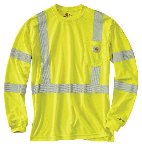 Carhartt Force Class 3 High-Visibility Long-Sleeve T-Shirt for Men