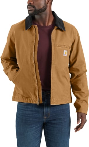 Carhartt Rugged Flex Relaxed-Fit Duck Detroit Jacket for Men