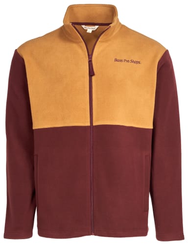 Bass Pro Shops Full-Zip Logo Fleece Jacket for Men | Bass