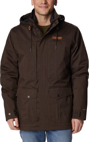 Columbia Wood Road Jacket Mountain Parka Xe8191 Black Size L