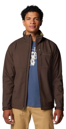 Columbia PHG Ascender II Softshell Jacket - Cordovan/Timberwoods