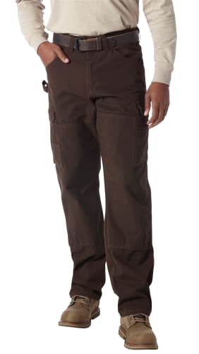 wrangler RIGGS ダブルニー　ワークパンツ　ブラック リップストップ Wrangler Riggs Workwear Ripstop Ranger Cargo Pants, Black