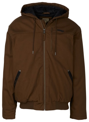 RedHead Pro Series Insulated Canvas Hooded Work Jacket for Men