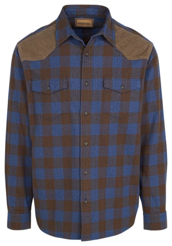 RedHead Ranch Stilwell Corduroy Trim Flannel Long-Sleeve Shirt for