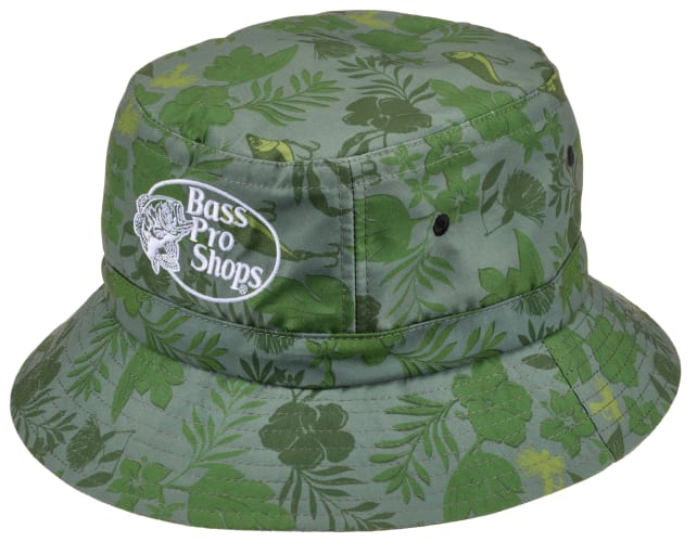 BASS PRO SHOPS ロウクラウン　ハワイアン　バケットハット Bass Pro Shops Low-Crown Hawaiian Bucket Hat | Mack's