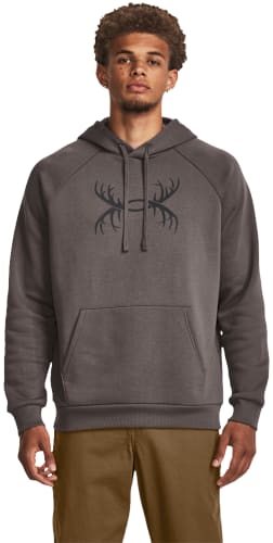 Under Armour Rival Fleece Camo Antlers Long-Sleeve Hoodie for Men