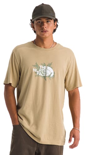 The North Face Meadow Mist Short-Sleeve T-Shirt - Khaki Stone - XL 