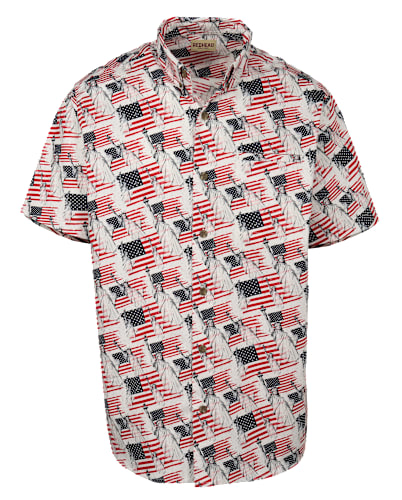 cabela's dress shirts RedHead Laclede Acid-Wash Plaid Short-Sleeve Button-Down Shirt