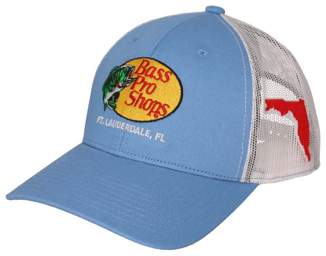 Bass Pro Shops Woodcut Logo Ft. Lauderdale, FL Snapback Cap