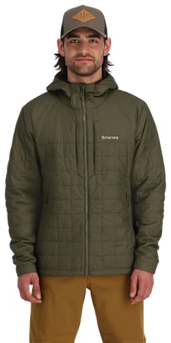 Simms Fall Run Hybrid Hoodie for Men - Loden - XL | Cabela's