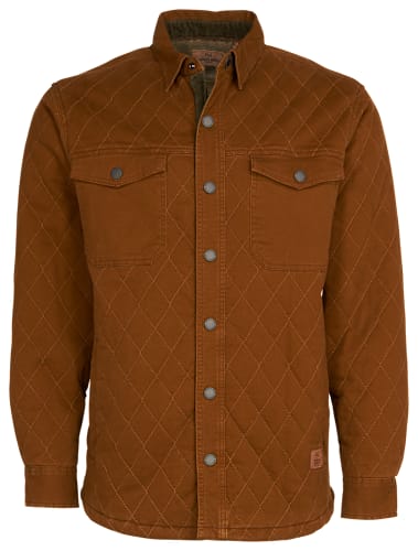 RedHead Ranch Eagle Butte Quilted Long-Sleeve Overshirt for Men