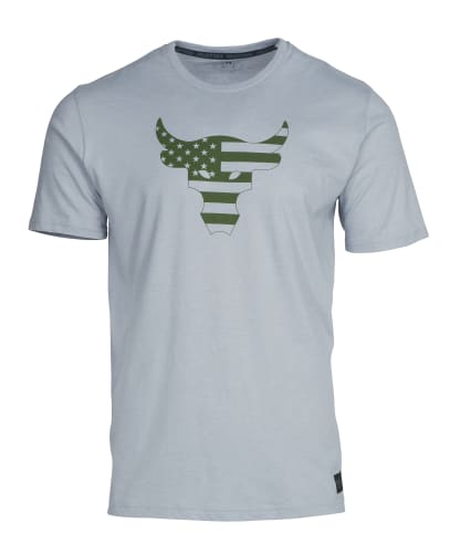 Under Armour Project Rock Freedom Bull Short-Sleeve T-Shirt